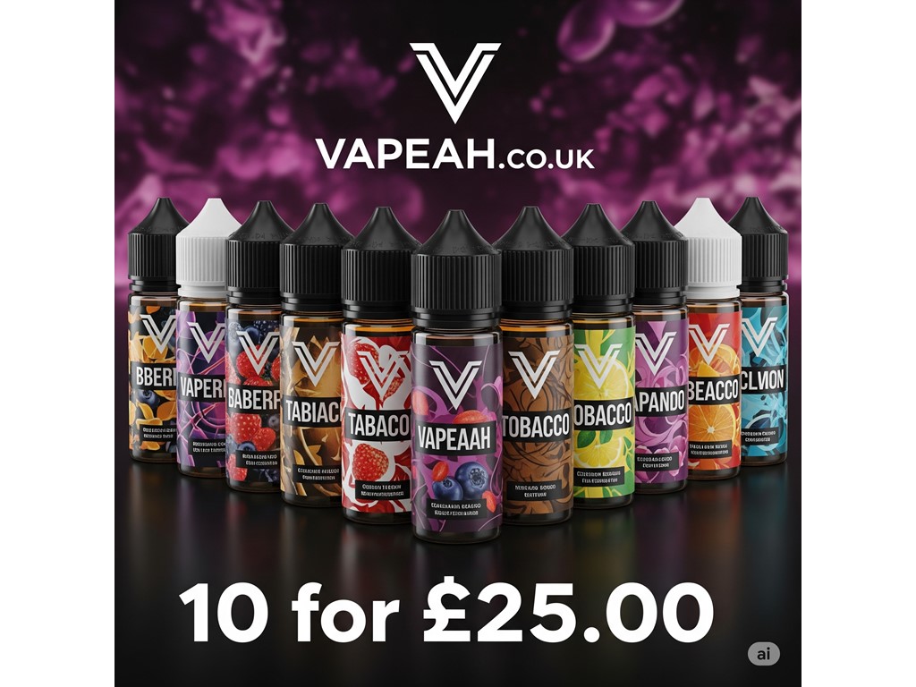 second hand/new: 🔥 10 Premium E-Liquids for Just £25 – Limited Time Deal at Vapeaah.co.uk 🔥