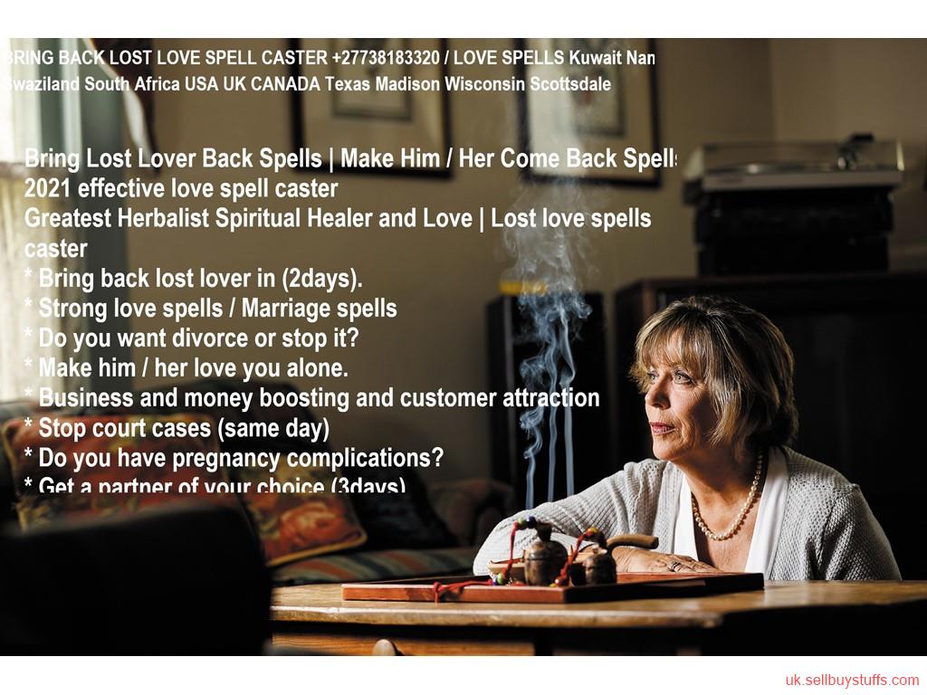 London Classified Witchcraft Cherish Spells- +27738183320 EUROPE BEST Conventional HEALER AND Dark Enchantment SPELLS CASTER 