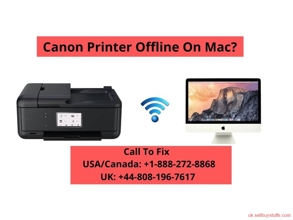 second hand/new: Fix Canon Printer Offline Mac Error | Call +44-808-196-7617