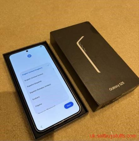 second hand/new: Samsung Galaxy S25 5G 128GB Unlocked in Silver 