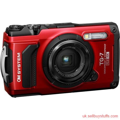 second hand/new: Get Online OM SYSTEM TOUGH TG-7 (RED) at Lowest Price in UK