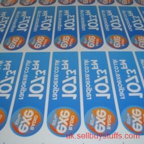 second hand/new: Car Window Stickers UK | Custom Vinyl Stickers by Bade Newby Display Ltd.