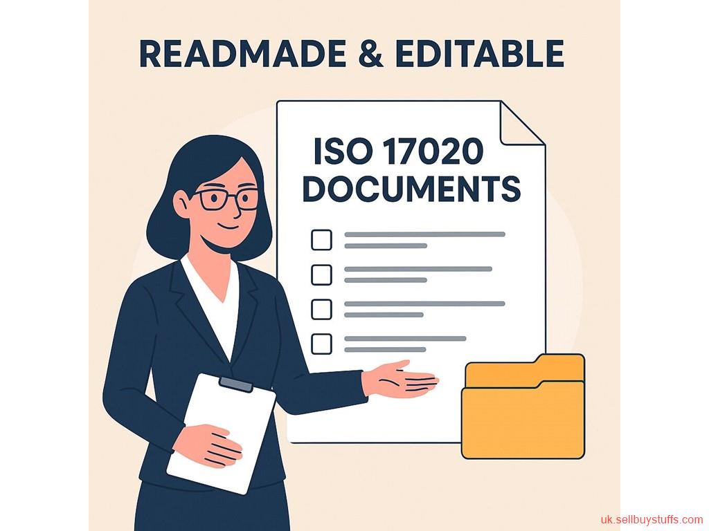 second hand/new: ISO 17020 Documents for Accreditation