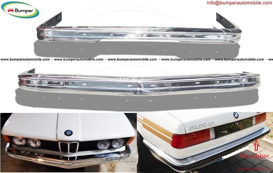 second hand/new: BMWE21 bumper (1975 - 1983) by stainless steel (BMWE21 Stoßfänger)