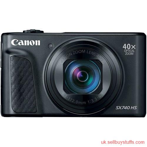 second hand/new: CANON POWERSHOT SX740 HS (BLACK) in UK at GadgetWard
